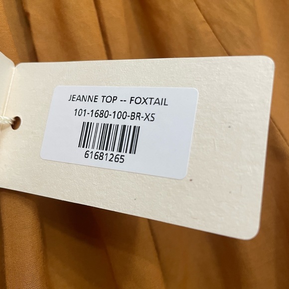 Doen Jeanne Top in Foxtail XS - Picture 7 of 11